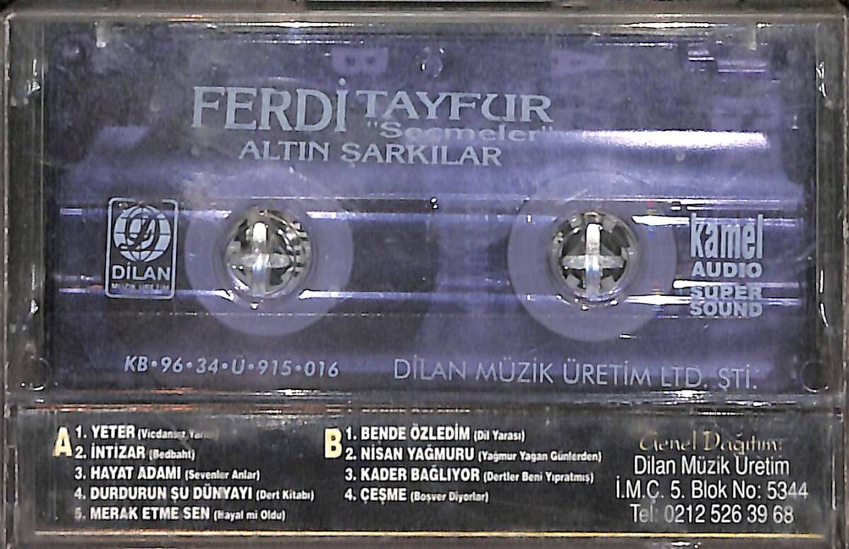 Ferdi Tayfur - Altın Şarkılar Seçmeler (İkinci El) KST28755 - 2