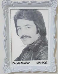 Ferdi Tayfur Çerçeveli Kartpostal KRT5754 - 2