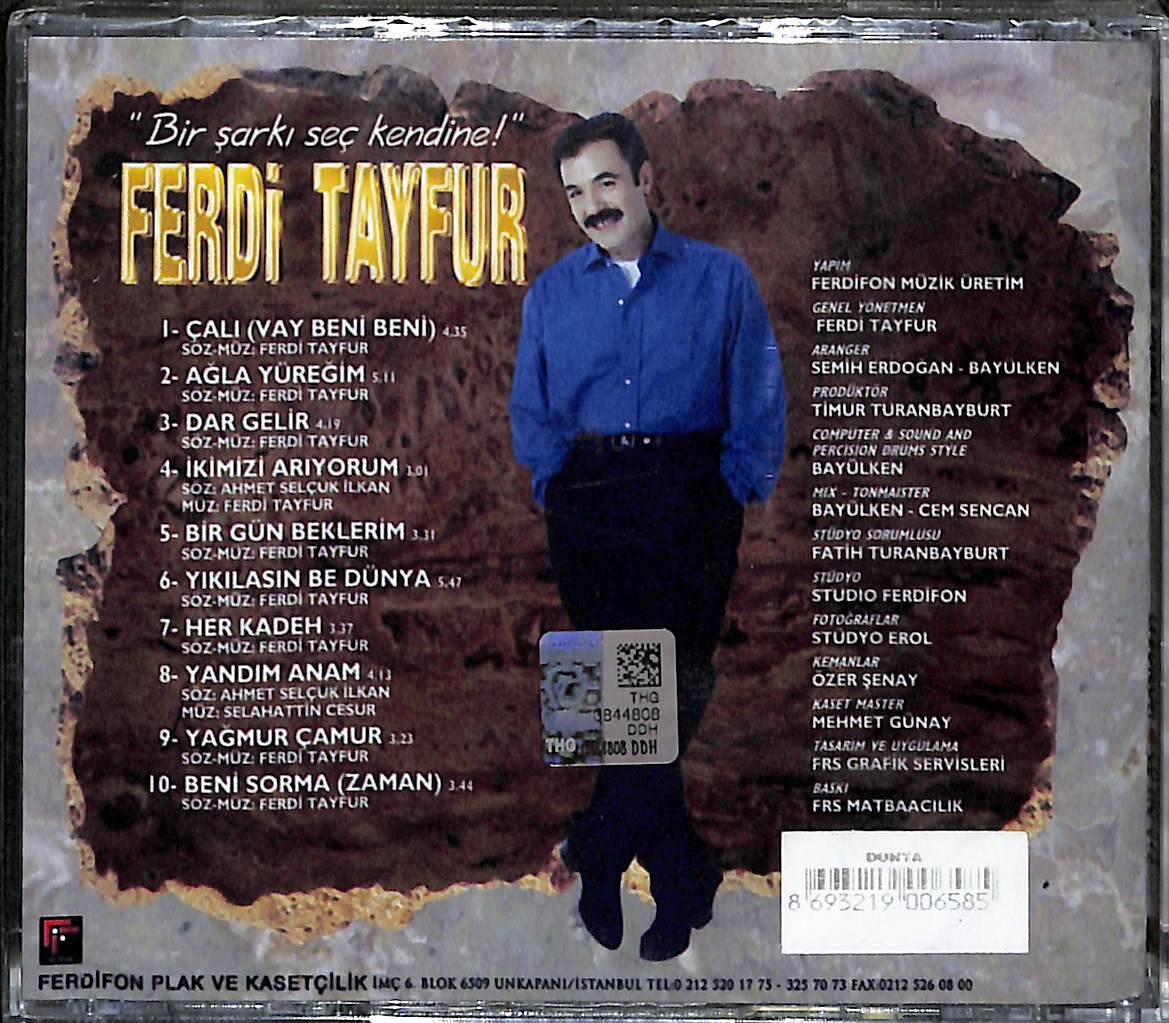 Ferdi Tayfur - Dünya CD (Sıfır) CD3579 - 2