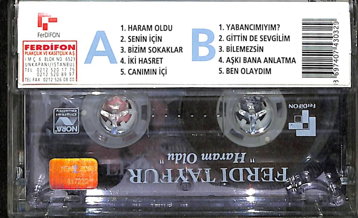 Ferdi Tayfur - Haram Oldu Kaset (İkinci El) KST28129 - 2