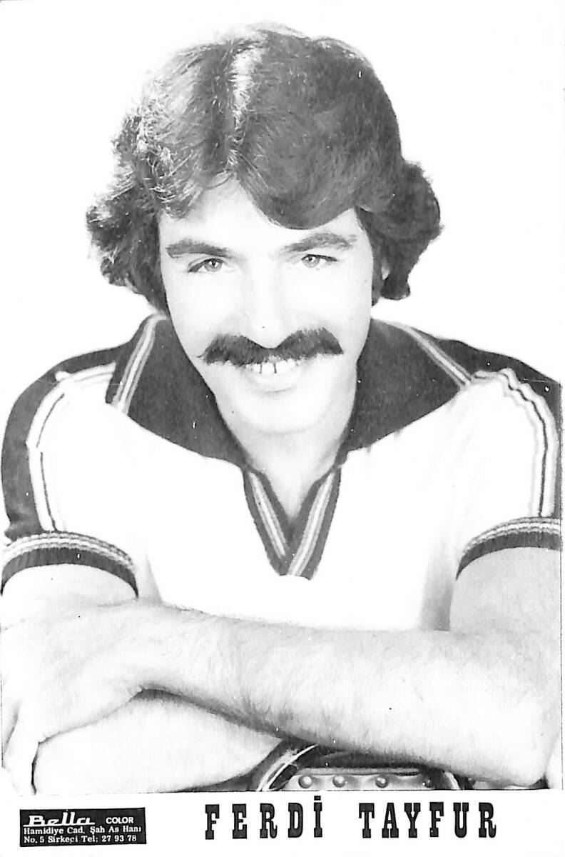 Ferdi Tayfur Kartpostal KRT387 - 1