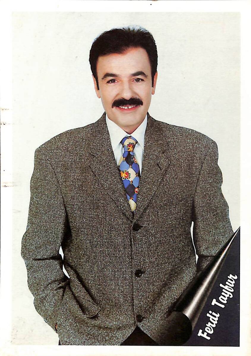 Ferdi Tayfur Kartpostal (Küçük Boy) KRT23316 - 1