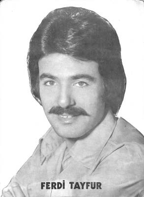 Ferdi Tayfur Orta Boy Kartpostal KRT17153 - 1