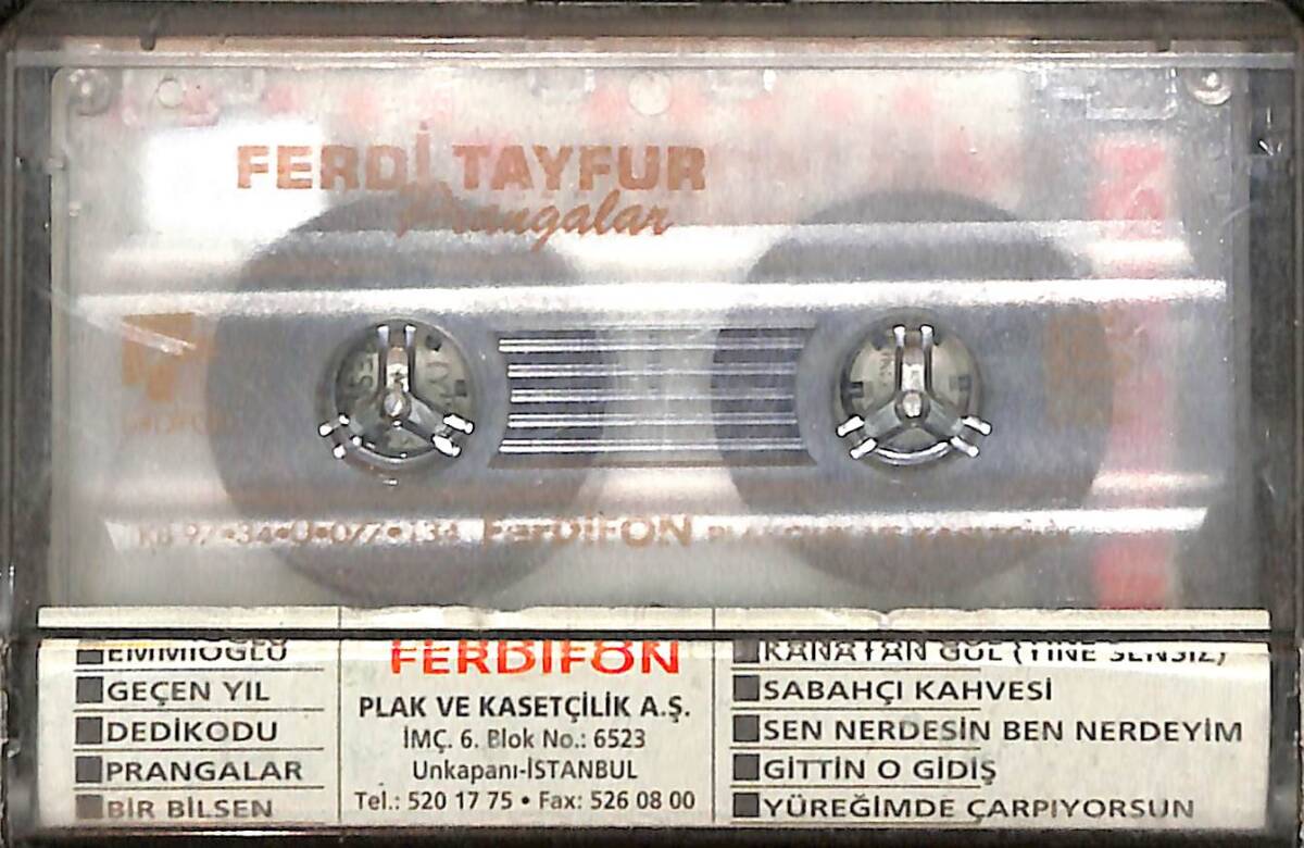 Ferdi Tayfur - Prangalar (İkinci El) KST28759 - 2