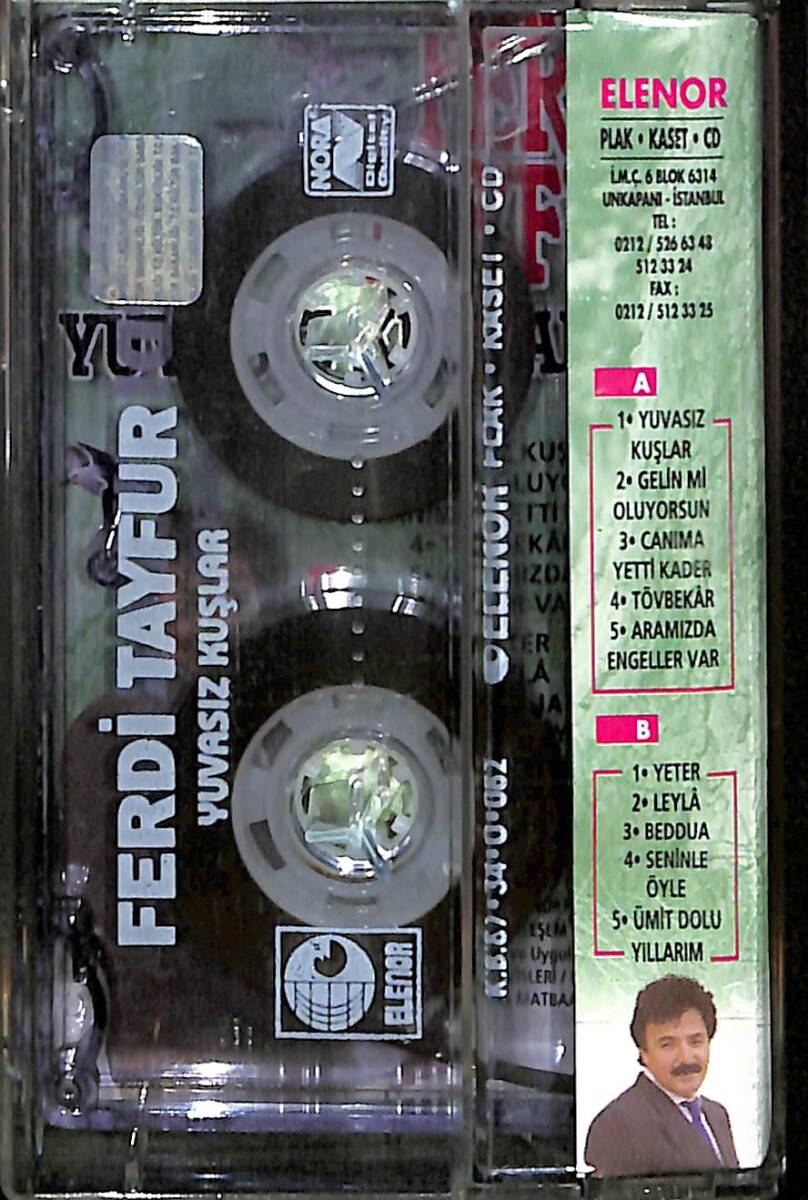 Ferdi Tayfur - Yuvasız Kuşlar Kaset (İkinci El) KST28132 - 2