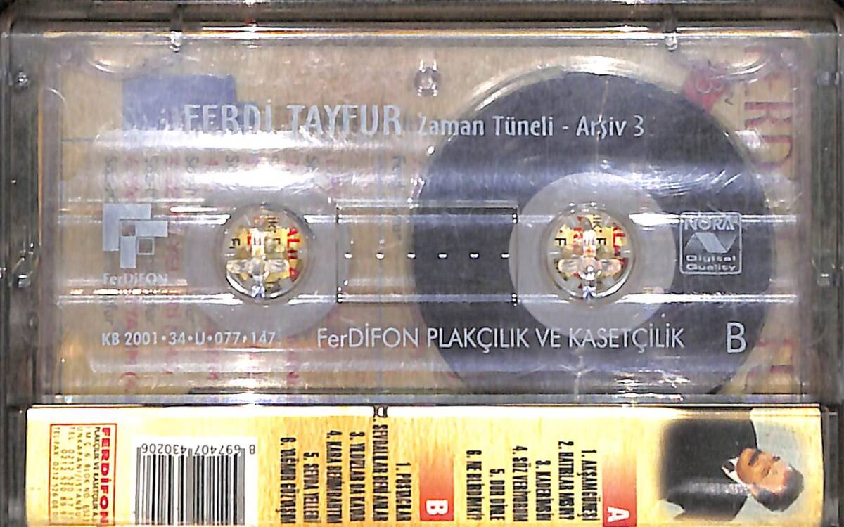 Ferdi Tayfur - Zaman Tüneli Arşiv 3 (İkinci El) KST28761 - 2