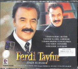 Ferdi Tayfur - Zengin Olursam CD (Sıfır) CD3576 - 2