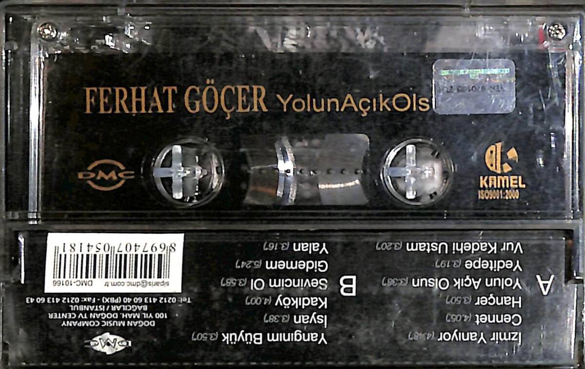 Ferhat Göçer - Yolun Açık Olsun Kaset (İkinci El) KST27655 - 2