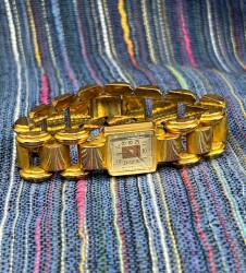 Festina Antika Altın Kaplama Kurmalı Bayan Kol Saati SAA060 #4.02 - 2