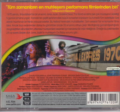 Festival Express Janis Joplin, Grateful Dead, The Band VCD Film VCD10873 - 2