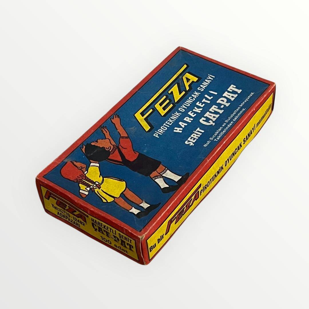 Feza Hareketli Şerit Çat-Pat 1980s (Tam Dolu Kutu) AOB4804 - 1
