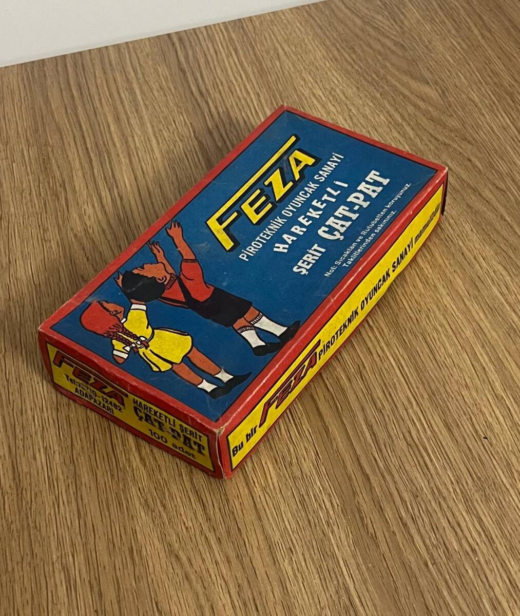 Feza Hareketli Şerit Çat-Pat 1980s (Tam Dolu Kutu) AOB4804 - 4