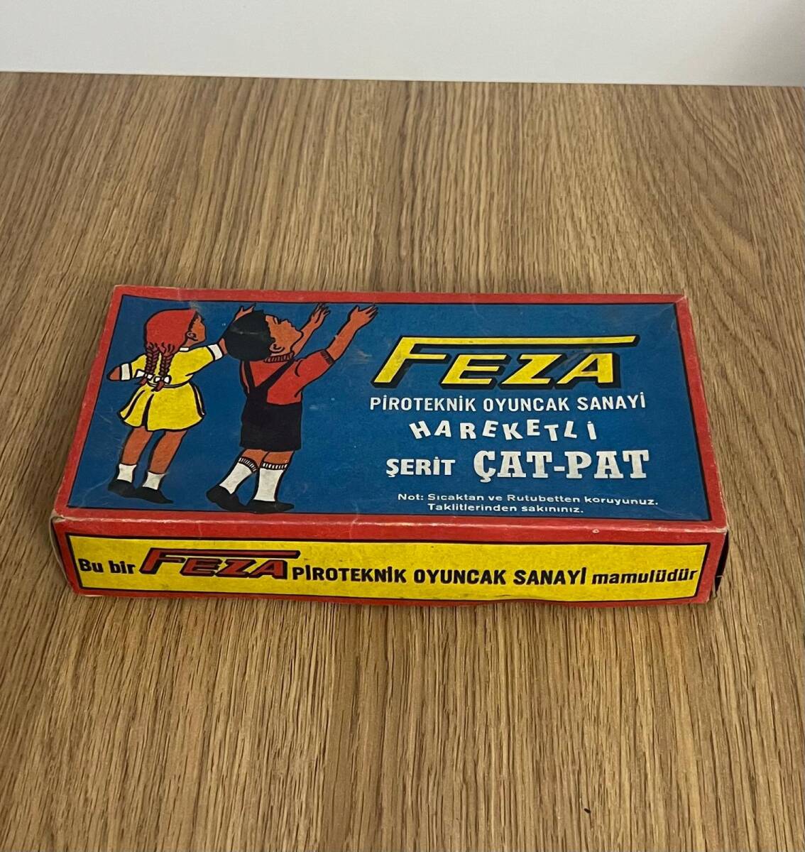 Feza Hareketli Şerit Çat-Pat 1980s (Tam Dolu Kutu) AOB4804 - 2