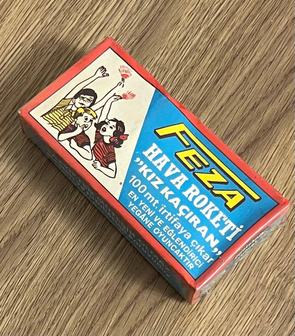 Feza Hava Roketi Kız Kaçıran Jelatininde Dolu Kutu #BAK98 - 3