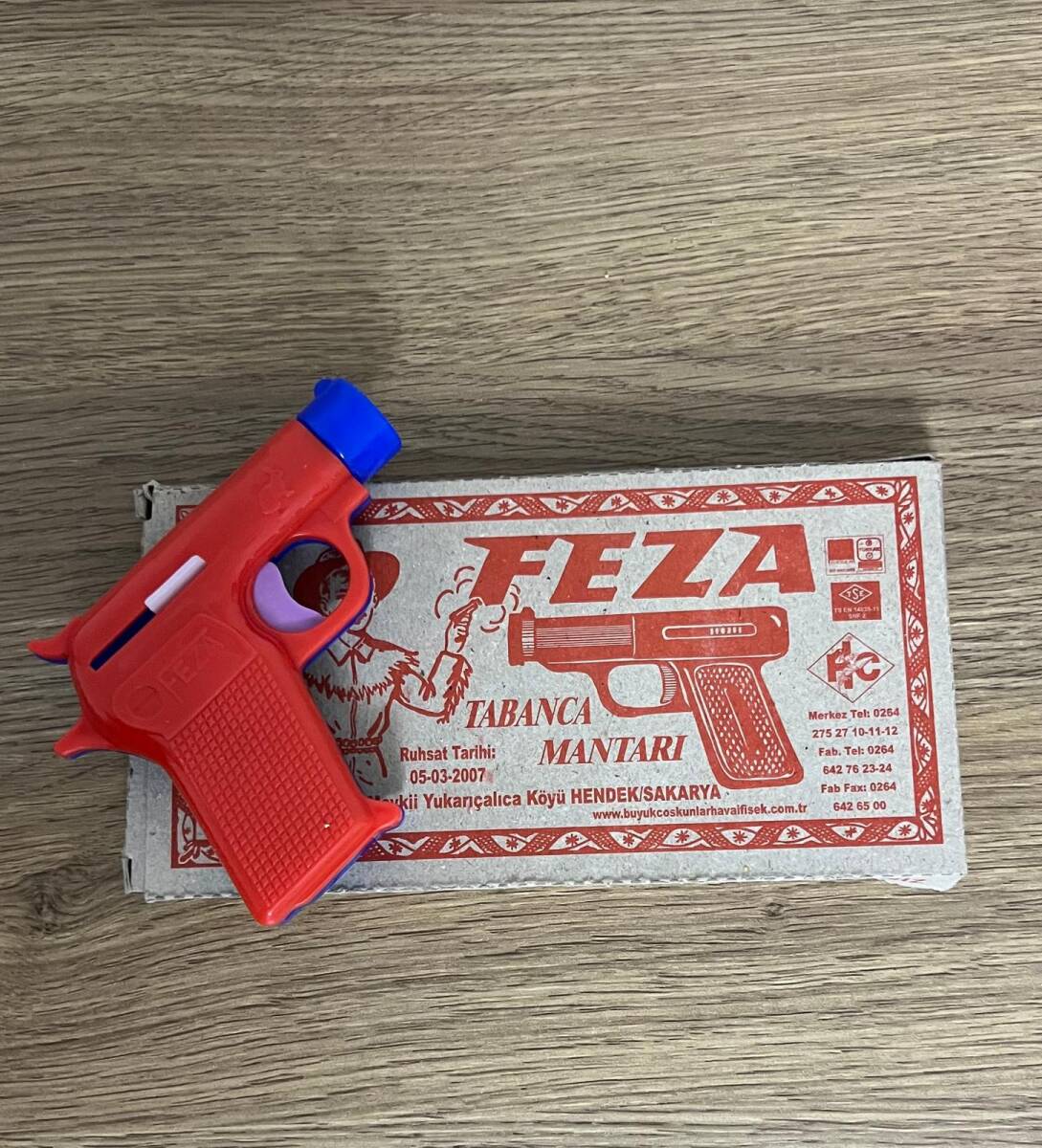 Feza Mantar ve Tabancası #BAK91 - 3