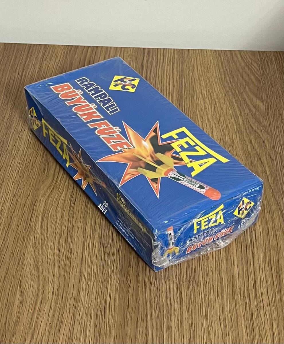 Feza Rampalı Büyük Füze 1990s Jelatininde Dolu Kutu AOB4916 - 3