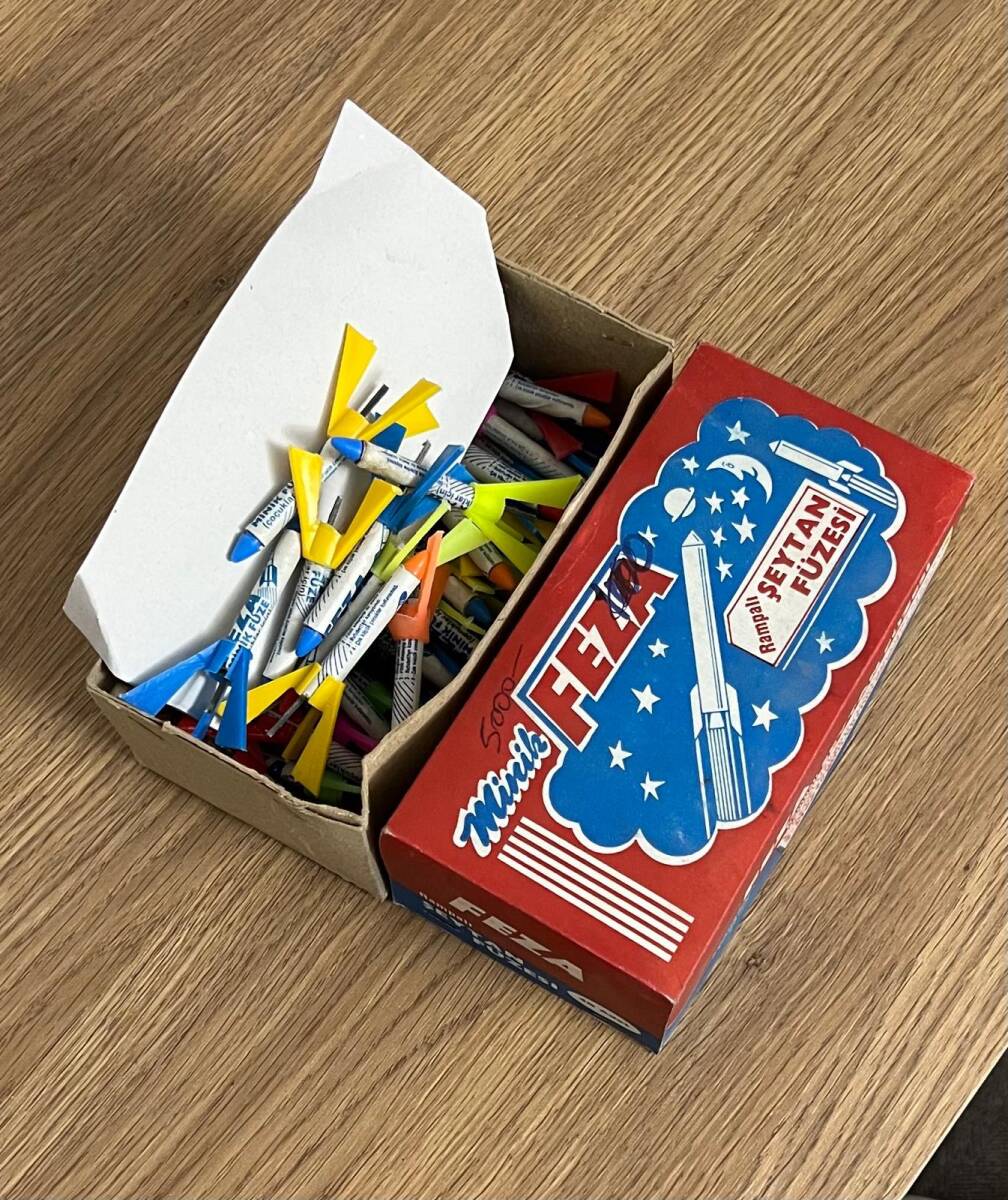 Feza Rampalı Şeytan Füzesi 35 Adet Açık Kutusunda #BAK101 - 2