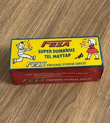 Feza Süper Dumansız Tel Maytap Dolu Kutu #BAK100 - 6