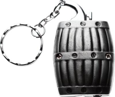 Fıçı Görünümlü Çakmak Formunda Eski Anahtarlık AKS566 - 3