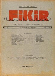 Fikir Hareketleri İlmi, İçtimai, Edebi Haftalık Risale 12 Ekim (Teşrinievvel) 1935 Sayı: 103 - Hüseyin Cahit Yalçın - Fortunat Strowski -Henri Decugis NDR98738 - Gökçekoleksiyon