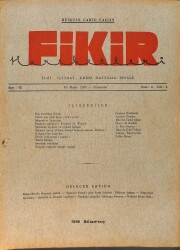 Fikir Hareketleri İlmi, İçtimai, Edebi Haftalık Risale 16 Mayıs 1935 Sayı: 82 - Hüseyin Cahit Yalçın - Gustave Gautherot NDR98804 - Gökçekoleksiyon