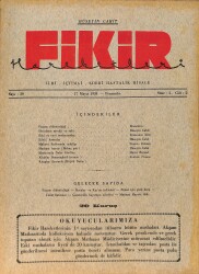 Fikir Hareketleri İlmi, İçtimai, Edebi Haftalık Risale 17 Mayıs 1934 Sayı: 30 - Hüseyin Cahit Yalçın - Anatole France NDR98776 - Gökçekoleksiyon