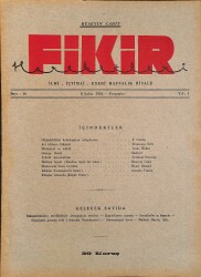 Fikir Hareketleri İlmi, İçtimai, Edebi Haftalık Risale 1934 Sayı 16 - Hüseyin Cahit - Louis Weber NDR92105 - Gökçekoleksiyon
