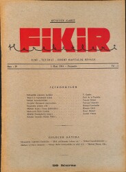 Fikir Hareketleri İlmi, İçtimai, Edebi Haftalık Risale 1934 Sayı 19 - Hüseyin Cahit - Francis Delaisi NDR92102 - Gökçekoleksiyon