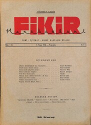 Fikir Hareketleri İlmi, İçtimai, Edebi Haftalık Risale 1934 Sayı 24 - Hüseyin Cahit - Canuda NDR92097 - Gökçekoleksiyon