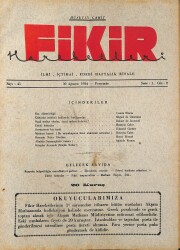Fikir Hareketleri İlmi, İçtimai, Edebi Haftalık Risale 1934 Sayı 45 - Hüseyin Cahit - Edmond Cartier NDR92092 - Gökçekoleksiyon