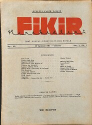 Fikir Hareketleri İlmi, İçtimai, Edebi Haftalık Risale 1935 Sayı 109 - Hüseyin Cahid Yalçın - Tatiana Tchernavina NDR92132 - Gökçekoleksiyon