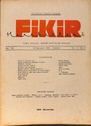 Fikir Hareketleri İlmi, İçtimai, Edebi Haftalık Risale 1936 Sayı 118 - Hüseyin Cahit Yalçın - Thomas Mann NDR92123 - Gökçekoleksiyon