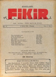 Fikir Hareketleri İlmi, İçtimai, Edebi Haftalık Risale 21 Haziran 1934 Sayı: 35 - Hüseyin Cahit Yalçın - Anatole France NDR98772 - Gökçekoleksiyon