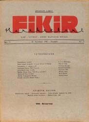 Fikir Hareketleri İlmi, İçtimai, Edebi Haftalık Risale 23 Kasım (Teşrinisani) 1933 Sayı: 5 - Hüseyin Cahit Yalçın - Henri Beraud NDR98742 - Gökçekoleksiyon