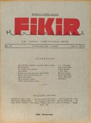 Fikir Hareketleri İlmi, İçtimai, Edebi Haftalık Risale 24 Ocak (Kanunisani) 1935 Sayı: 66 - Hüseyin Cahit Yalçın - Fortunat Strowsky NDR98759 - Gökçekoleksiyon