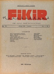Fikir Hareketleri İlmi, İçtimai, Edebi Haftalık Risale 28 Eylül 1935 Sayı: 101 - Hüseyin Cahit Yalçın - Charles Turgeon NDR98788 - Gökçekoleksiyon