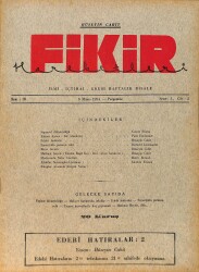 Fikir Hareketleri İlmi, İçtimai, Edebi Haftalık Risale 3 Mayıs 1934 Sayı: 28- Hüseyin Cahit Yalçın - Comte Sforza NDR98779 - Gökçekoleksiyon