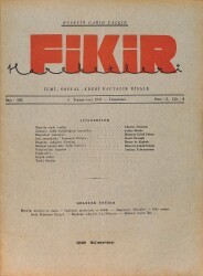Fikir Hareketleri İlmi, İçtimai, Edebi Haftalık Risale 5 Ekim (Teşrinievvel) 1935 Sayı: 102 - Hüseyin Cahit Yalçın - Charles Turgeon NDR98789 - Gökçekoleksiyon
