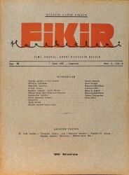 Fikir Hareketleri İlmi, İçtimai, Edebi Haftalık Risale 7 Eylül 1935 Sayı: 98 - Hüseyin Cahit Yalçın - Charles Turgeon NDR98785 - Gökçekoleksiyon