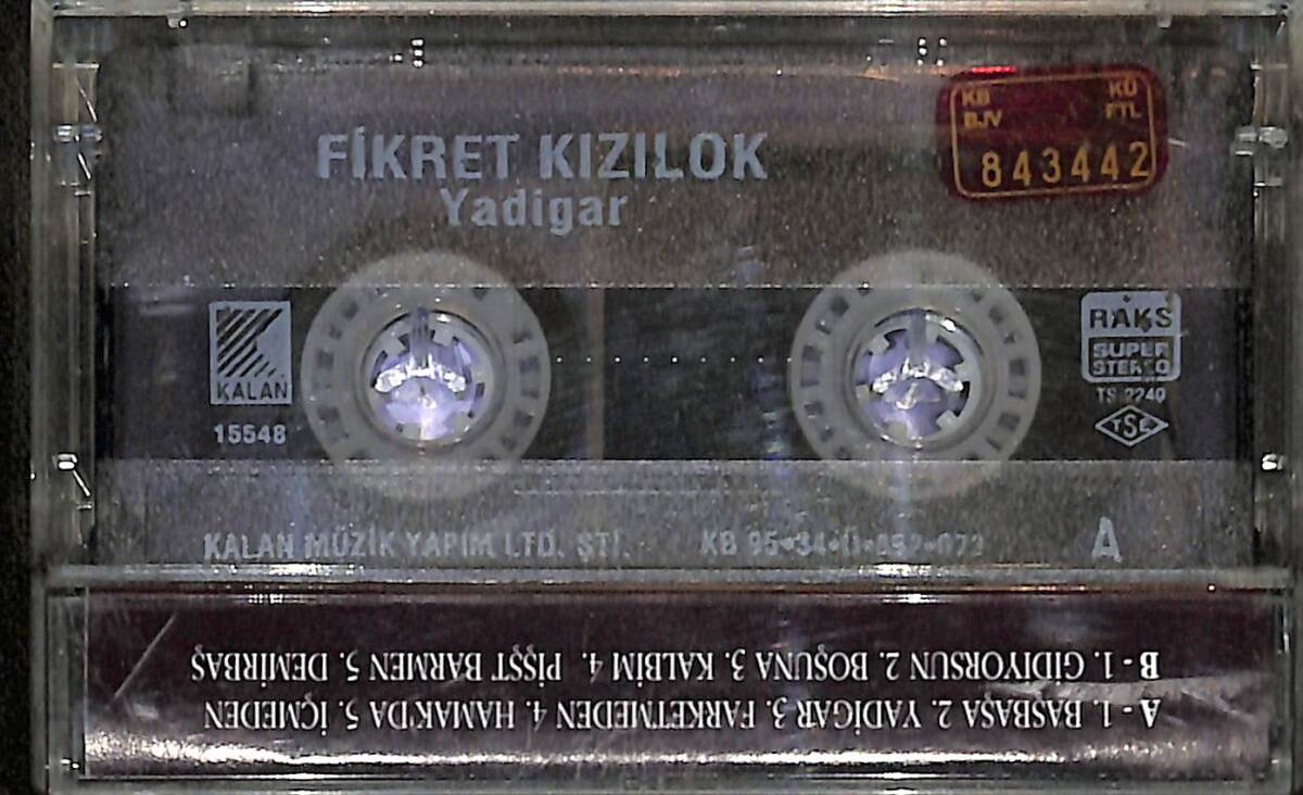 Fikret Kızılok - Yadigar Kaset (İkinci El Kaset) KST29721 - 2