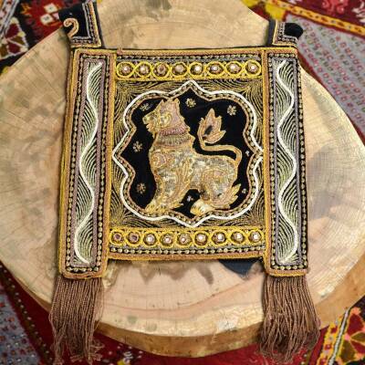 Fil-Aslan İşlemeli Cepken AOB1201 (N) - 2