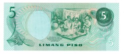 Filipinler 5 Piso 1978 ÇİL YKP8191 - 2