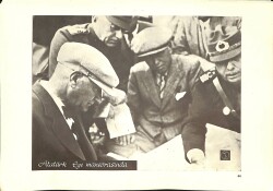 Film Radyo Televizyon ile Eğitim Merkezi – Atatürk Fotoğraf Sayfaları Atatürk Ege Manevrasında KRT19741 - Gökçekoleksiyon