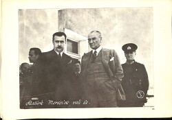 Film Radyo Televizyon ile Eğitim Merkezi – Atatürk Fotoğraf Sayfaları Atatürk Mersinde Vali İle KRT19778 - Gökçekoleksiyon