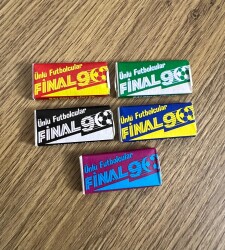 FİNAL 90 (ÜLKER) Ünlü Futbolcular Serisi Ful Set# SKZ1841 - 2