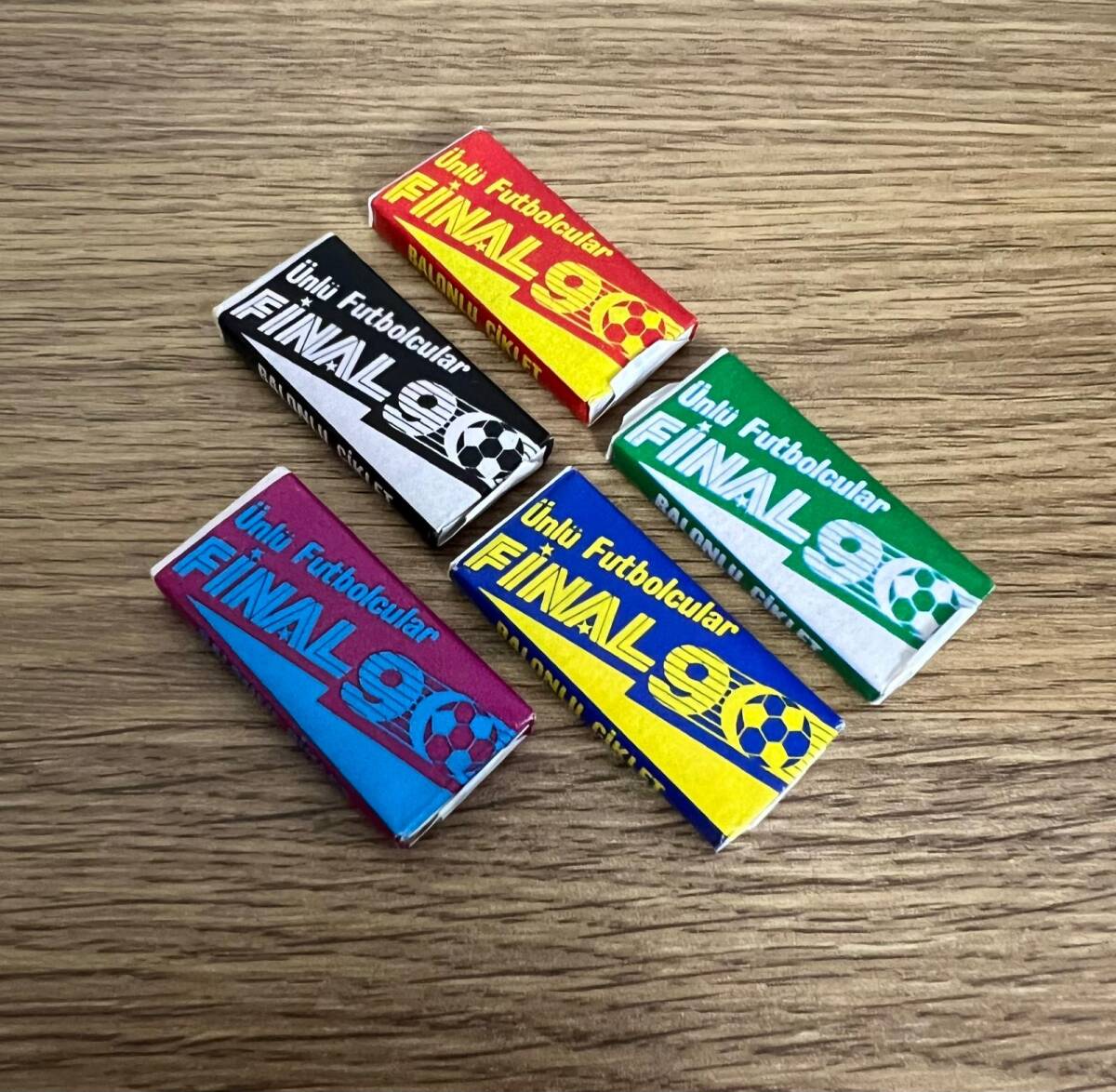 FİNAL 90 (ÜLKER) Ünlü Futbolcular Serisi Ful Set# SKZ1841 - 4