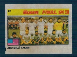 Final 90 (ÜLKER) Ünlü Futbolcular Serisi No 22 # SKZ2332 - Gökçekoleksiyon
