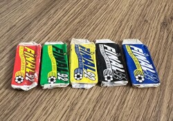 FİNAL 92 (ÜLKER) Ünlü Futbolcular Serisi Beş Farklı Renk Lot# SKZ1919 - 6