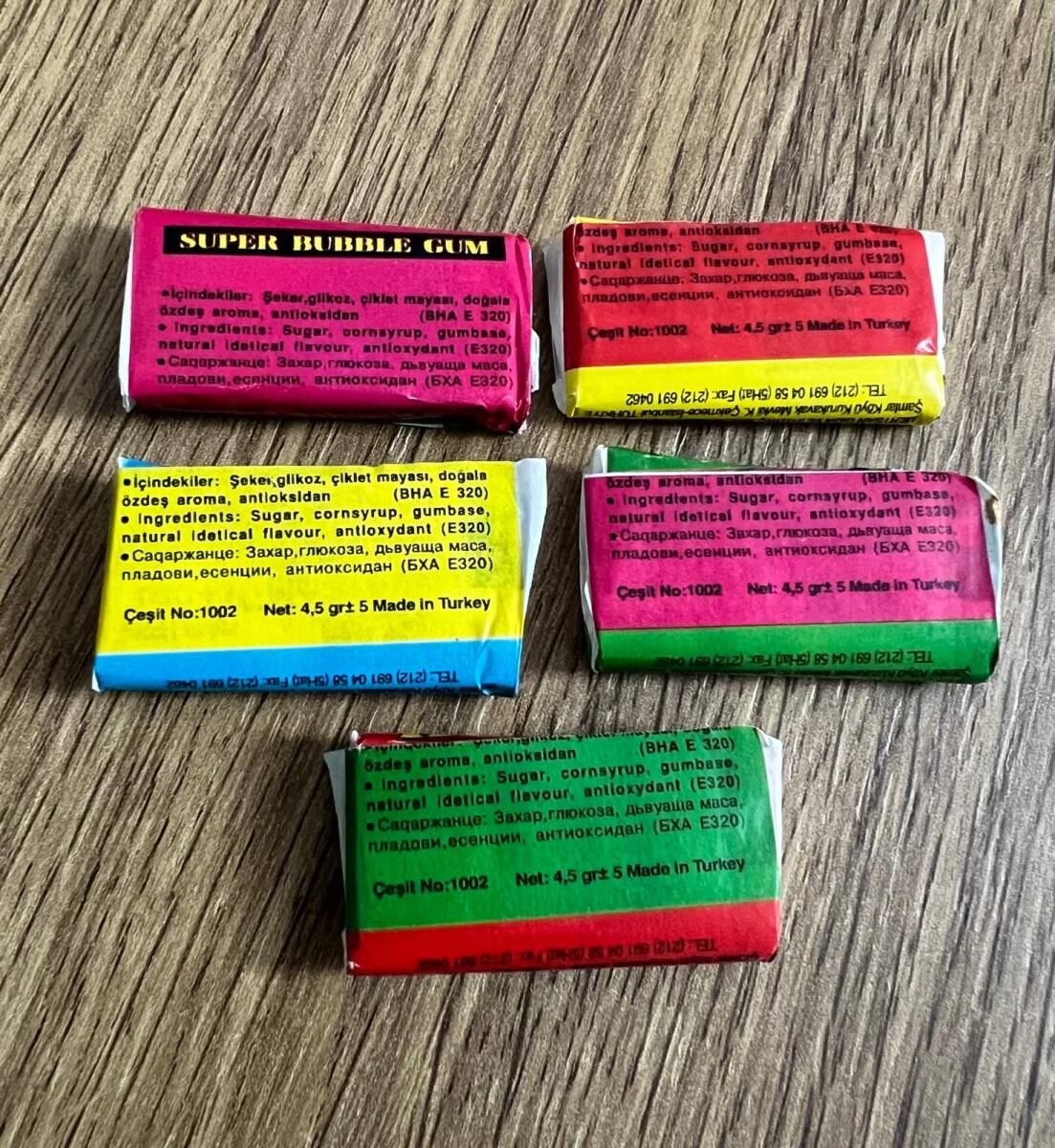 KONVOY (MERTSAN) 1999 Otomobil Serisi Şekerli Sakız# SKZ1920 - 3