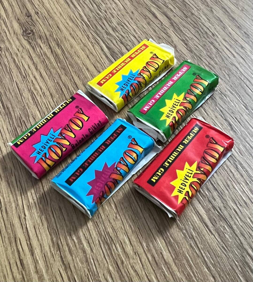 KONVOY (MERTSAN) 1999 Otomobil Serisi Şekerli Sakız# SKZ1920 - 4